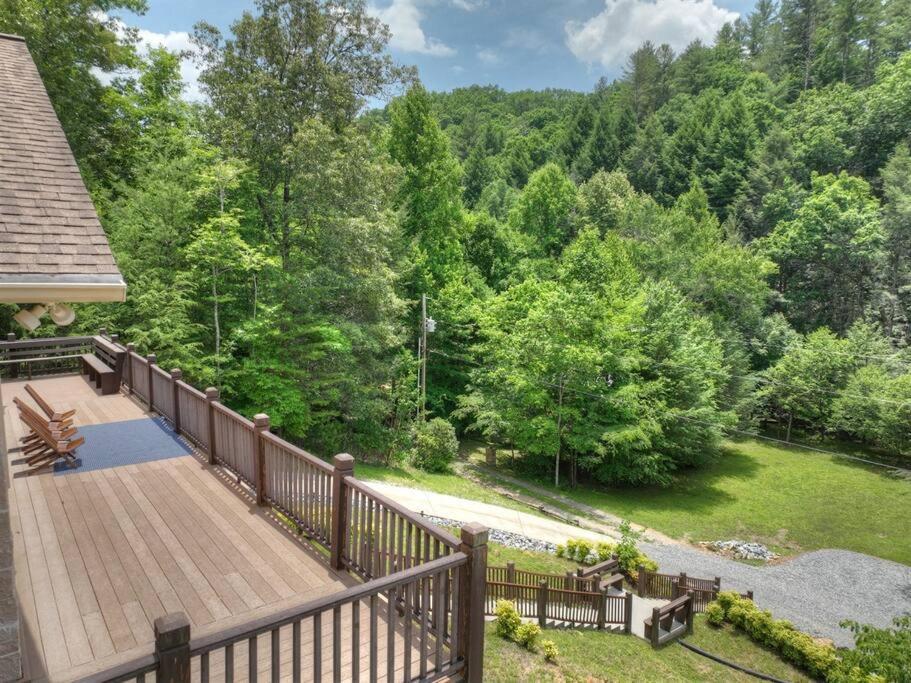 The Chariot - Creek Front With Hottub, Fire Pits, Billiards, Ev Charger - Sandalwood Stays Блу-Ридж Экстерьер фото